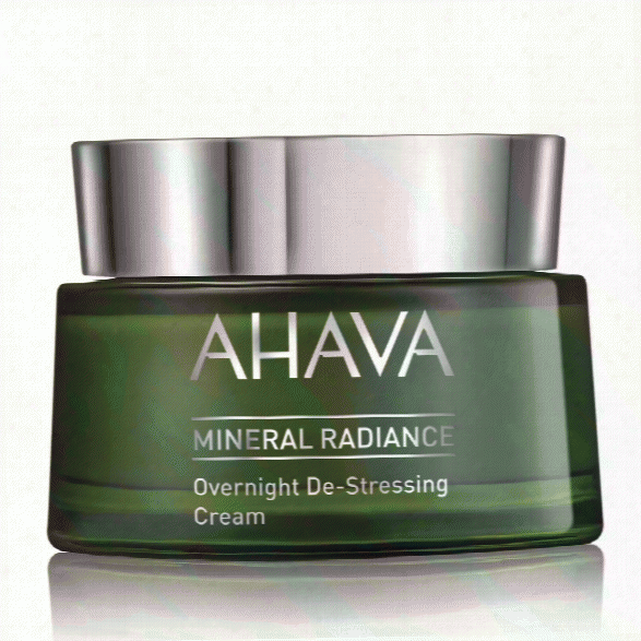 Ahava Mineral Radiance Overnight De-stressing Cream