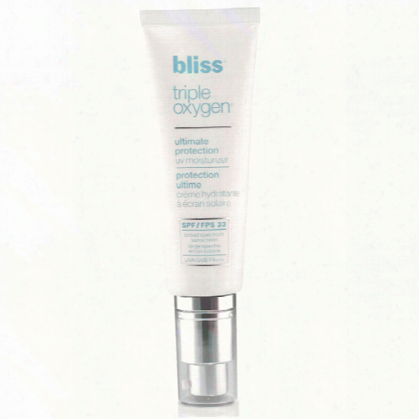 Bliss Triple Oxygen Ultimate Protection Uv Moisturizer Spf 33