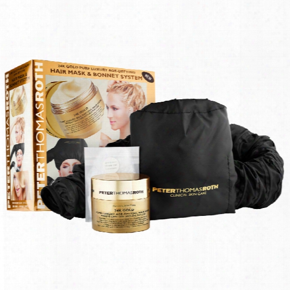 Peter Thomas Roth 24k Gold Pure Luxury Age-defying Hair Mask & Bonnet System