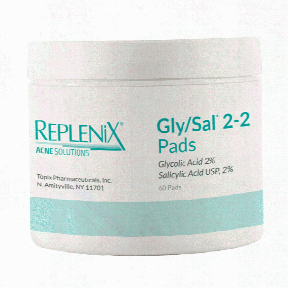 Replenix Acne Solutions Gly/sal Pads