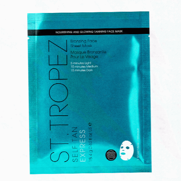 St. Tropez Self Tan Express Face Sheet Mask