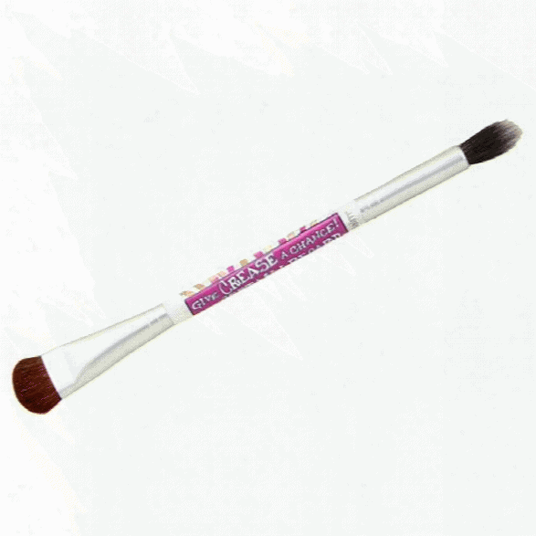 Thebalm Give A Crease A Chance Double-ended Shadow/crease Brush
