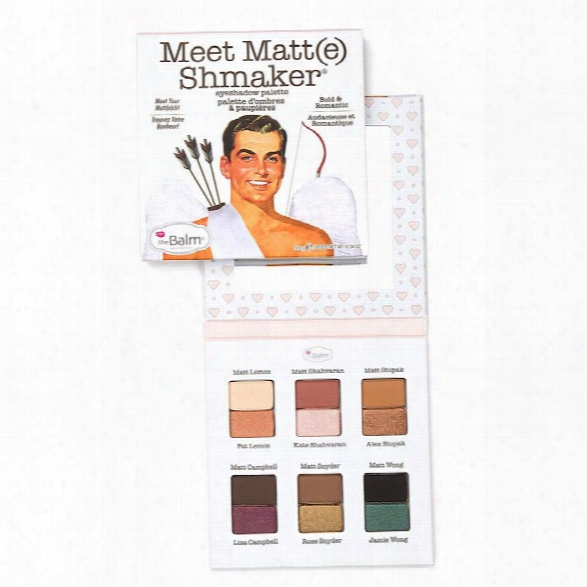 Thebalm Meet Matt(e) Shmaker Eyeshadow Palette