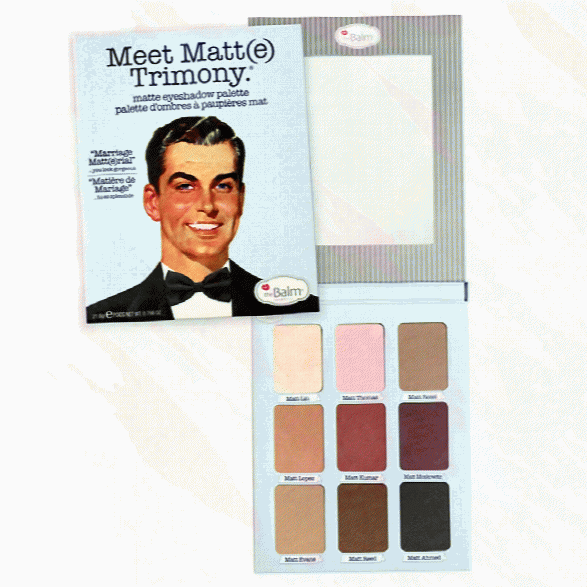 Thebalm Meet Matt(e) Trimony