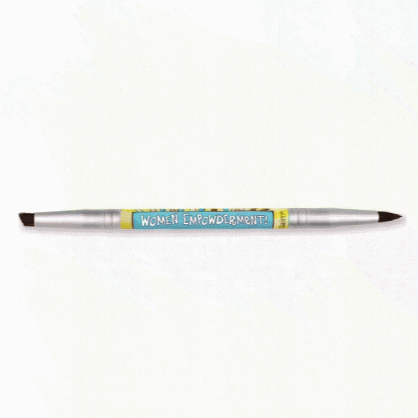 Thebalm Women Empowderment Double-ended Eyebrow/eyeliner Brush