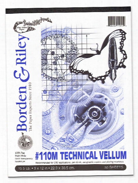 #110m Technical Vellum 18 In. X 5 Yd. Roll