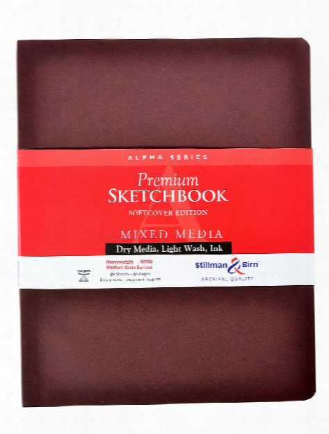 Alpha Series Softcover Sketchbooks 3.5 In. X 5.5 In. Portrait 96 Pages