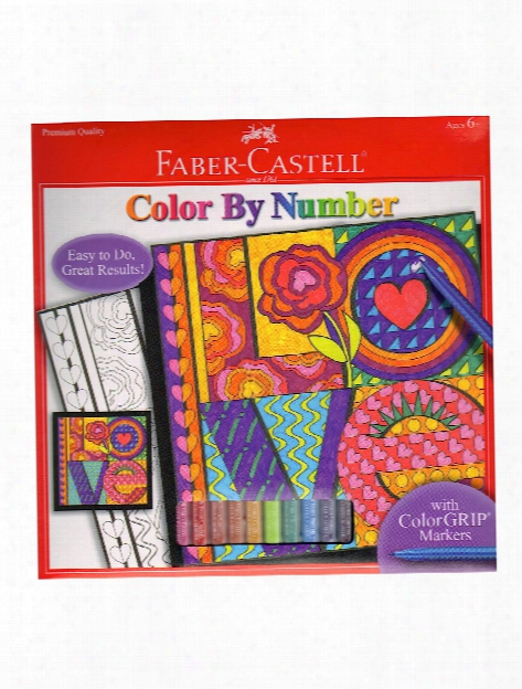 Color By Number With Markers Kits Octopus