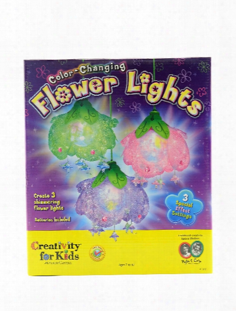 Color Changing Flower Lights Each