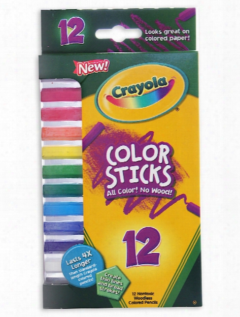 Colored Pencil Color Sticks Set Of 12