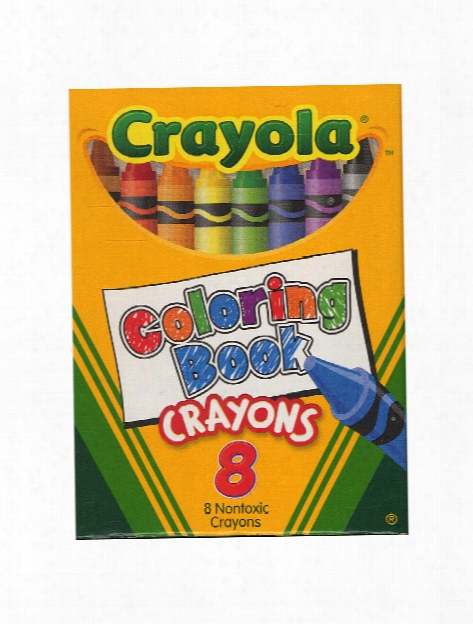 Coloring Book Crayons Box Of 8