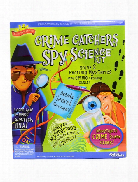 Crime Catchers Spy Science Kit Each