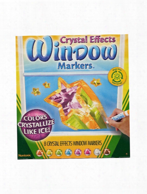 Crystal Effects Window Markers Set Of 8