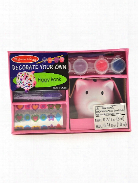 Decorate Your Own Kits Resin Piggy Bank