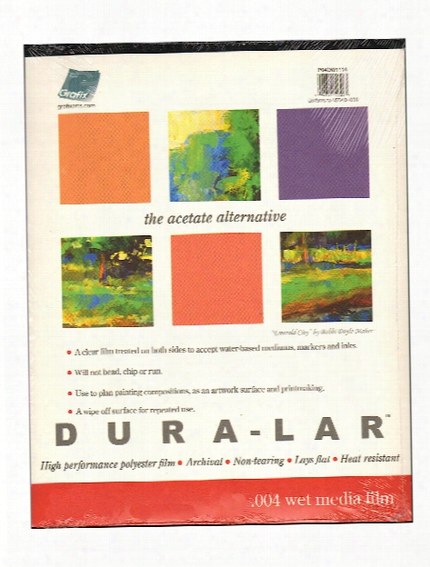 Dura-lar Acetate Alternative Wet Media Pads 9 In. X 12 In. Pad Of 12