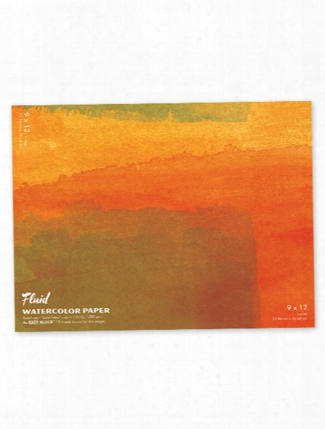 Fluid Cold Press Watercolor Paper 4 In. X 6 In. Block