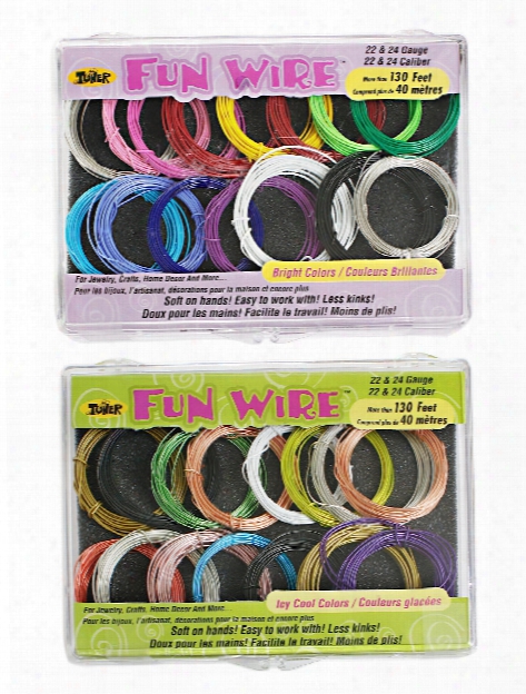 Fun Wire Assortments Icy 22 & 24 Gauge