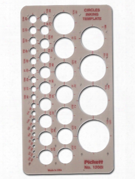 General Purpose Drafting Templates Circles