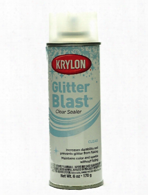 Glitter Blast Clear Spray Sealer 5 3 4 Oz.