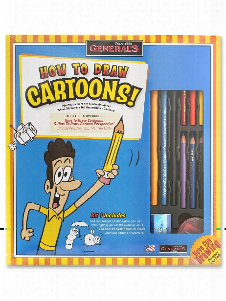 How To Draw Cartoons Kit Each