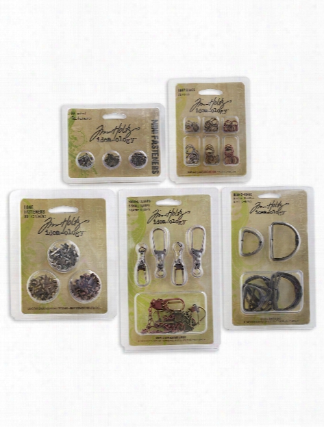 Idea-ology Fasteners Pack Of 6, 6 Fasteners Buckles