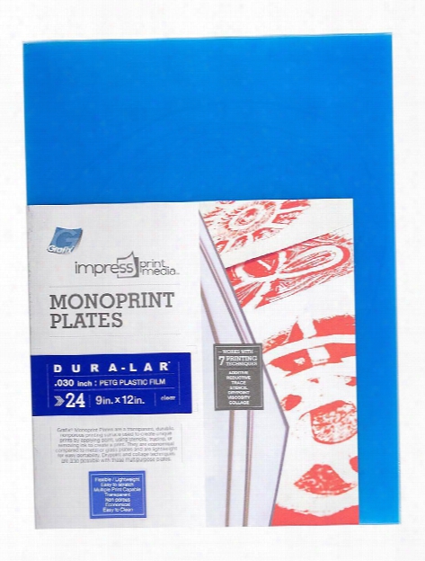 Impress Print Media Monoprint Plates Pack Of 3 .030 In. 4 In. X 6 In.