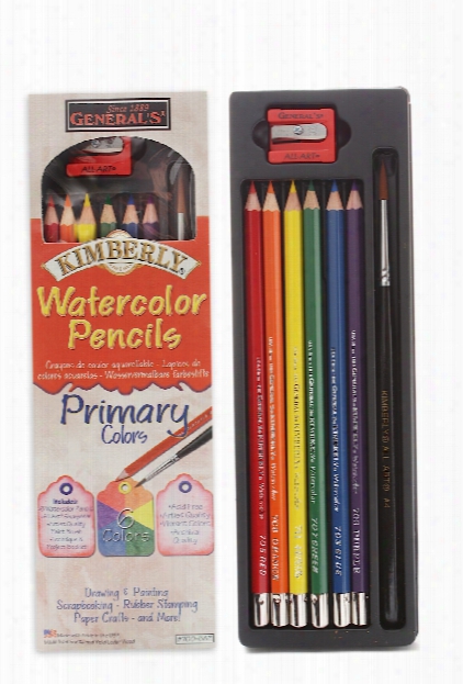 Kimberly Watercolor Pencils - Primary Colors Set Each