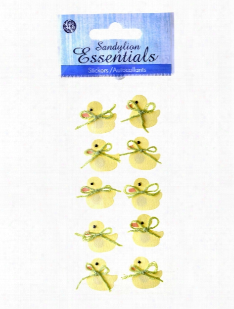 Large Essentials Handmade Stickers Duck