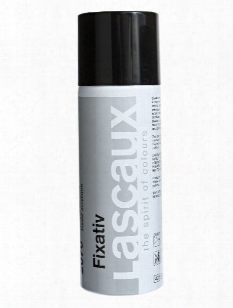 Lascaux Aerosol Spray Fixative 300 Ml Uv Protect 1 Gloss