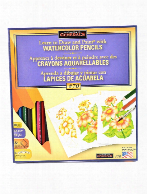 Learn Watercolor Pencil Techniques Now Kit #70 Each