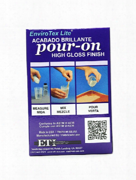 Lite Pour-on High Gloss Finish 8 Oz. Kit