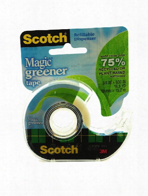 Magic Greener Eco-friendly Tape 3 4 In. X 600 In. Roll