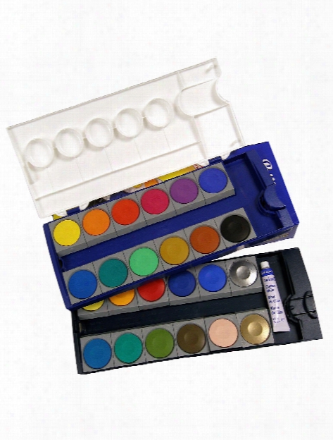 Opaque Paint Box 12 Pan Set