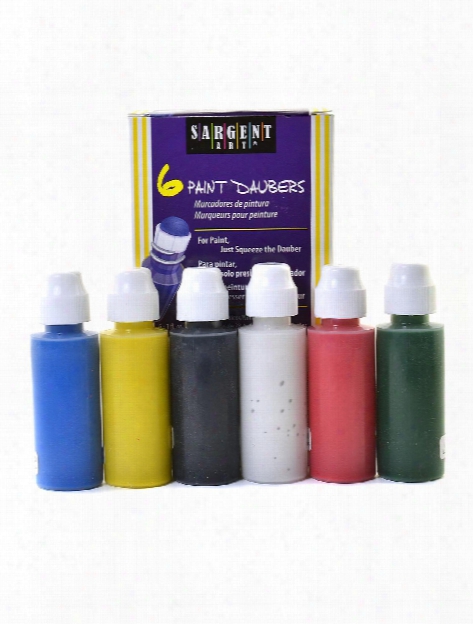 Paint Daubers Washable Set Of 6