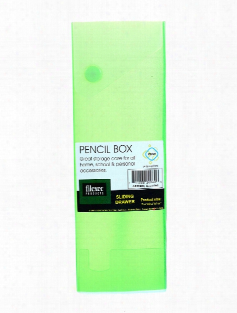 Pencil Box With Drawer 1 In. X 2 3 4 In. X 7 3 4 In. Each