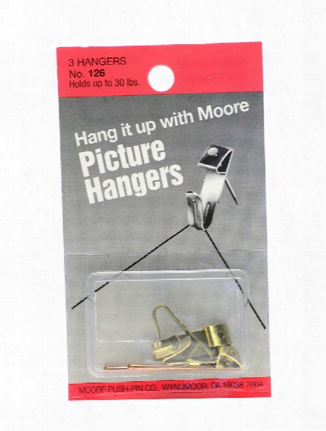 Picture Hangers Up To 50 Lbs. Pack Of 2