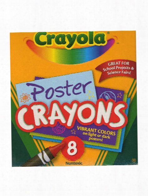 Poster Crayons Box Of 8