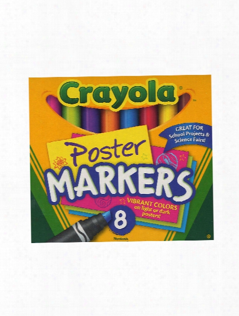 Poster Markers Pack Of 8