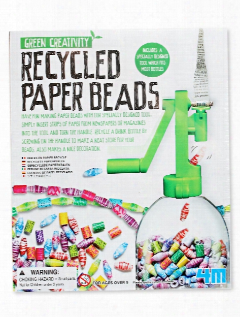 Recycled Paper Beads Each