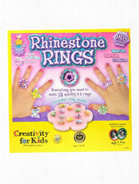 Rhinestone Rings Each