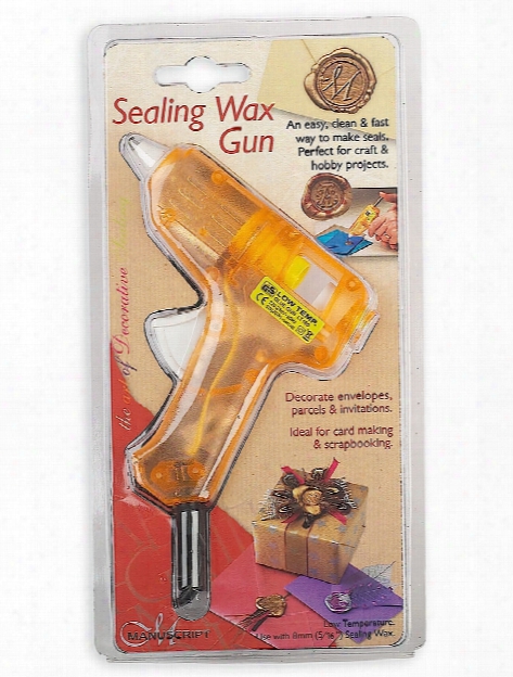 Sealing Gun & Wax 3 7 8 In. Sealing Gun Wax Red Each