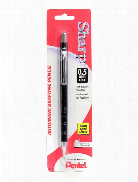 Sharp Mechanical Pencil 0.5 Mm Black Barrel