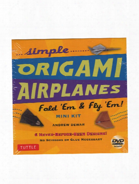 Simple Origami Airplanes Mini Kit Each