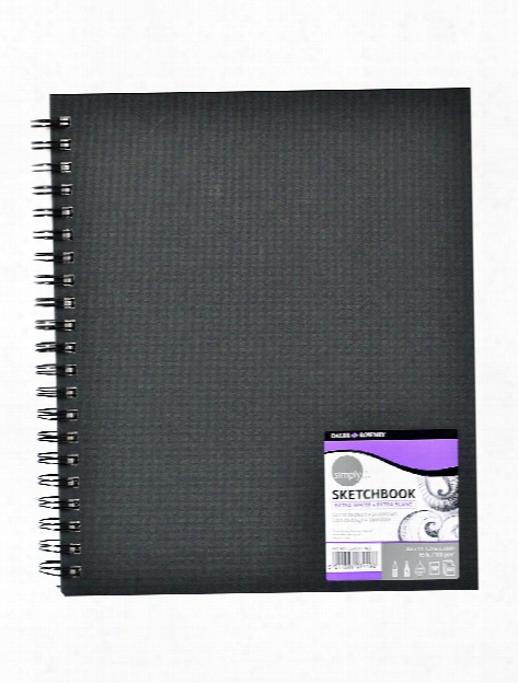 Simply Sketchbooks Extra White Wire Bound 8 1 2 In. X 11 In. Pad Of 110