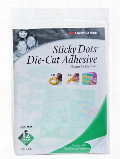 Sticky Dots 4 1 4 In. X 5 1 2 In. Pack Of 12