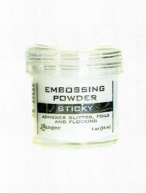 Sticky Embossing Powder 1 Oz. Jar