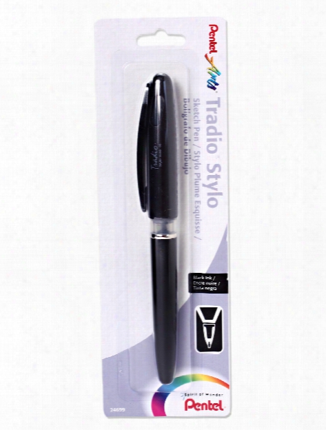 Tradio Stylo Sketch Pen Refill Black Pack Of 2