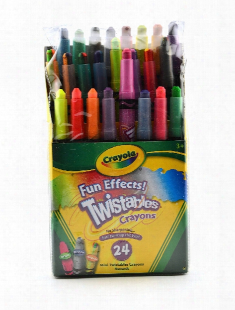 Twistable Special Effects Crayons Set Of 24