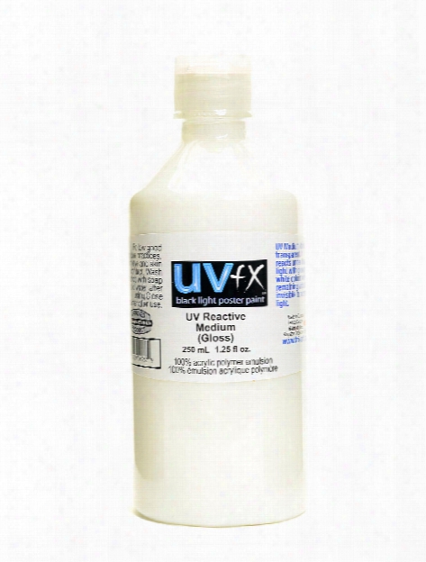 Uvfx Uv Reactive Medium Gloss 250 Ml Bottle