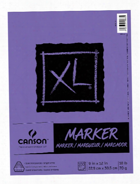 Xl Series Marker Pad 9 In. X 12 In. 100 Sheets